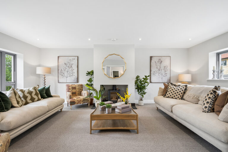 The elegant drawing room