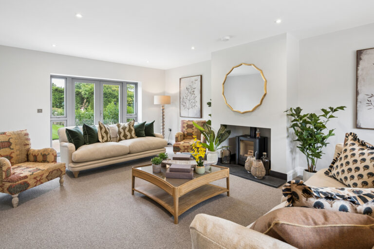 The elegant drawing room