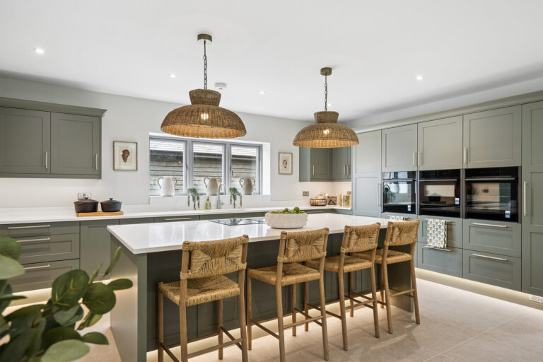 The beautifully-equipped kitchen