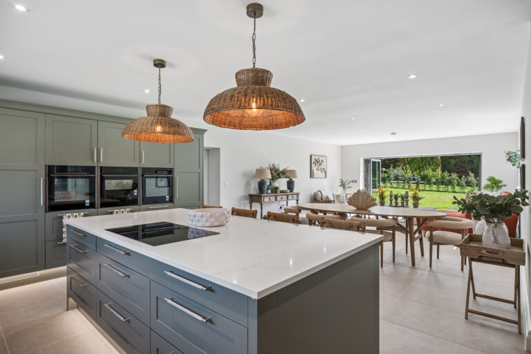 Showhome kitchen/family room